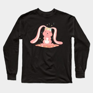 bunny face Long Sleeve T-Shirt